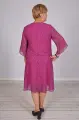SUKIENKA ROZETA DLA PUSZYSTYCH SRO02 - AMARANT, GRANAT
